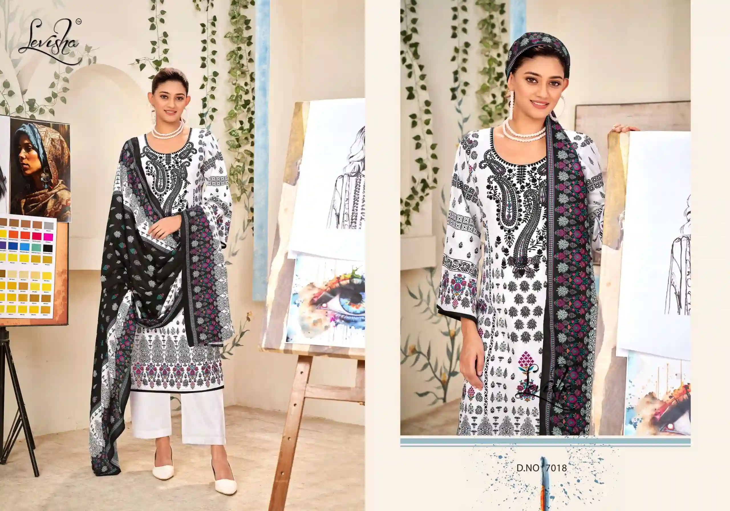 Levisha Naira Nx Vol 7 Cotton Wholesale Pakistani Salwar Suit Catalog